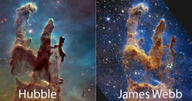 El telescopio James Webb apunta a los famosos Pilares de la Creación y este es el espectacular resultado