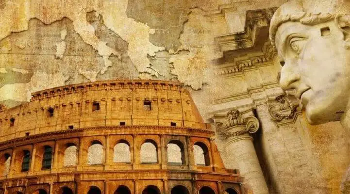 La caída del imperio romano
