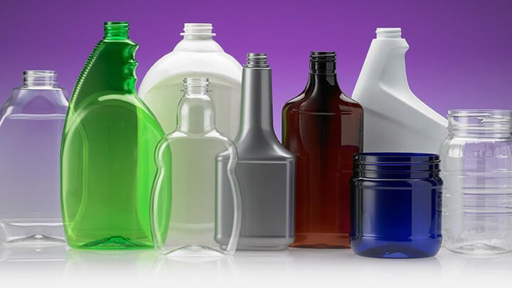 envases de plástico reutilizable